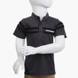 Boys Half Sleeves T-Shirt - Dark Grey, Boys T-Shirts, Chase Value, Chase Value