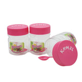 R-1 Storage Jar 3 Pcs - Pink, Home & Lifestyle, Storage Boxes, Chase Value, Chase Value