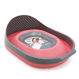 Accordion Rice Strainer - Dark Pink, Home & Lifestyle, Kitchen Tools And Accessories, Chase Value, Chase Value