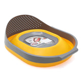 Accordion Rice Strainer - Orange, Home & Lifestyle, Kitchen Tools And Accessories, Chase Value, Chase Value