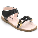Girls Sandal - Black, Kids, Girls Sandals, Chase Value, Chase Value