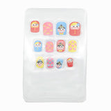 Girls Jell Nail Tip Set - Yellow, Kids, Gift Set, Chase Value, Chase Value
