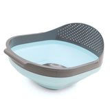 Accordion Rice Strainer - Light Blue, Home & Lifestyle, Kitchen Tools And Accessories, Chase Value, Chase Value