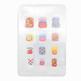 Girls Jell Nail Tip Set - Blue, Kids, Gift Set, Chase Value, Chase Value