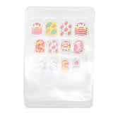 Girls Jell Nail Tip Set - Purple, Kids, Gift Set, Chase Value, Chase Value