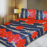 3D Double Bed Sheet - Multi, Home & Lifestyle, Double Bed Sheet, Chase Value, Chase Value