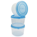 Discovery Storage Bowl 3 Pcs Set 1 LTR - Light Blue, Home & Lifestyle, Storage Boxes, Chase Value, Chase Value