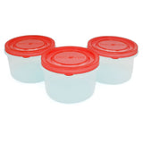 Discovery Storage Bowl 3 Pcs Set 1 LTR - Red, Home & Lifestyle, Storage Boxes, Chase Value, Chase Value
