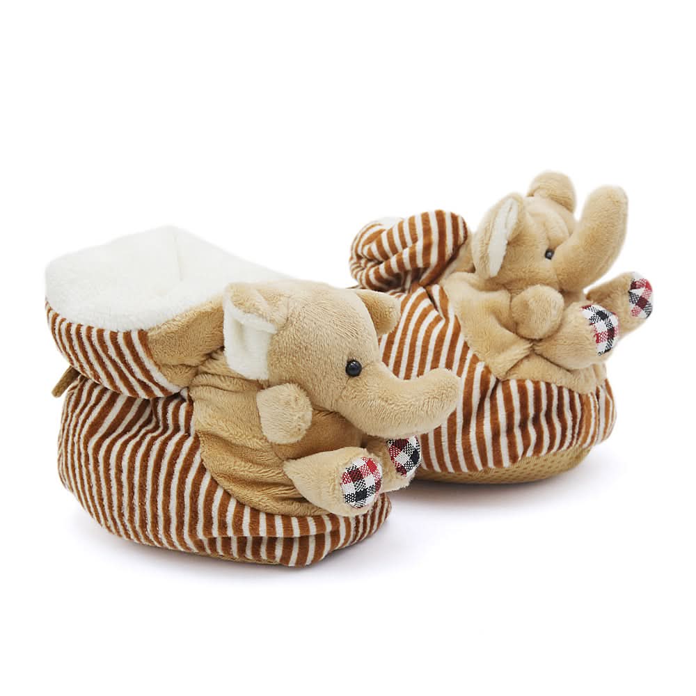 Newborn Booties - Brown, Kids, New Born Shoes And Socks, Chase Value, Chase Value