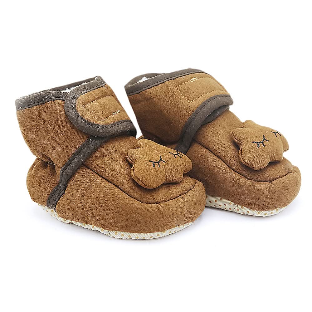 Newborn Booties - Brown, Kids, New Born Shoes And Socks, Chase Value, Chase Value
