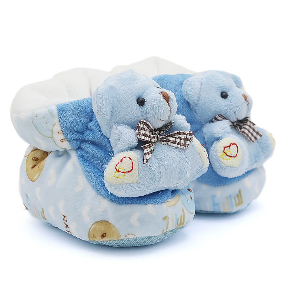 Newborn Booties - Blue, Kids, New Born Shoes And Socks, Chase Value, Chase Value