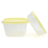 Storage Box 2 Pieces DA19-3 (KA-901) - Yellow, Home & Lifestyle, Storage Boxes, Chase Value, Chase Value