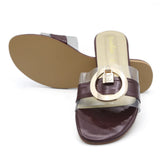 Women's Slippers M-1046 - Maroon, Women, Slippers, Chase Value, Chase Value