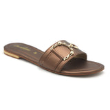 Women's Slippers M-991 - Brown, Women, Slippers, Chase Value, Chase Value