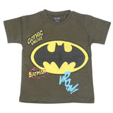 Boys Round Neck Half Sleeves T-Shirt - Dark Green, Kids, Boys T-Shirts, Chase Value, Chase Value