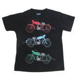 Boys Round Neck Half Sleeves T-Shirt - Black, Kids, Boys T-Shirts, Chase Value, Chase Value