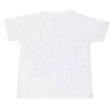 Boys Round Neck Half Sleeves T-Shirt - White, Kids, Boys T-Shirts, Chase Value, Chase Value