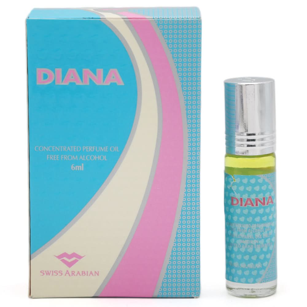 Swiss Arabian Attar 6 ML - Diana, Beauty & Personal Care, Women Body Spray And Mist, Chase Value, Chase Value