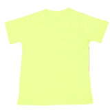 Boys Round Neck Half Sleeves T-Shirt - Green, Kids, Boys T-Shirts, Chase Value, Chase Value