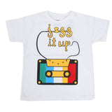 Boys Round Neck Half Sleeves T-Shirt - White, Kids, Boys T-Shirts, Chase Value, Chase Value