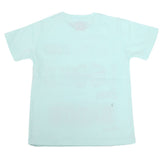 Boys Round Neck Half Sleeves T-Shirt - Cyan, Kids, Boys T-Shirts, Chase Value, Chase Value