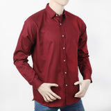 Men's Casual Shirt - Maroon, Men's Shirts, Chase Value, Chase Value