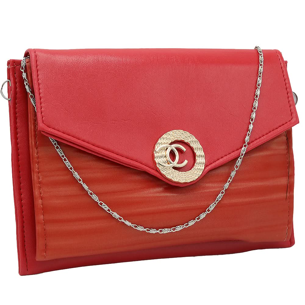 Women's Fancy Clutch K-2026 - Red, Women, Clutches, Chase Value, Chase Value