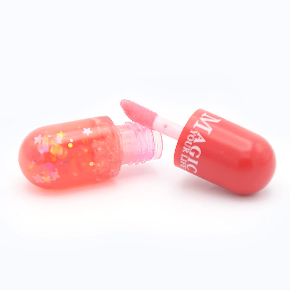 Magic Lipgloss 4 ML - Red, Beauty & Personal Care, Lip Gloss And Balm, Chase Value, Chase Value