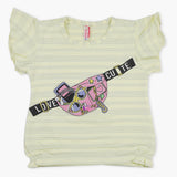 Girls Knitted Tops - Lemon, Girls Tops, Chase Value, Chase Value