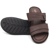 Men's Slippers A-08 - Brown, Men, Slippers, Chase Value, Chase Value