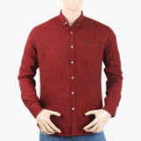 Men's Casual Shirt - Maroon, Men's Shirts, Chase Value, Chase Value
