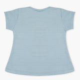 Girls Half Sleeves T-Shirt - Blue, Girls T-Shirts, Chase Value, Chase Value