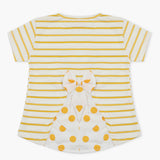 Girls Knitted Tops - Yellow, Girls Tops, Chase Value, Chase Value