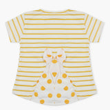 Girls Knitted Tops - Yellow, Girls Tops, Chase Value, Chase Value