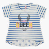 Girls Knitted Tops - Blue, Girls Tops, Chase Value, Chase Value