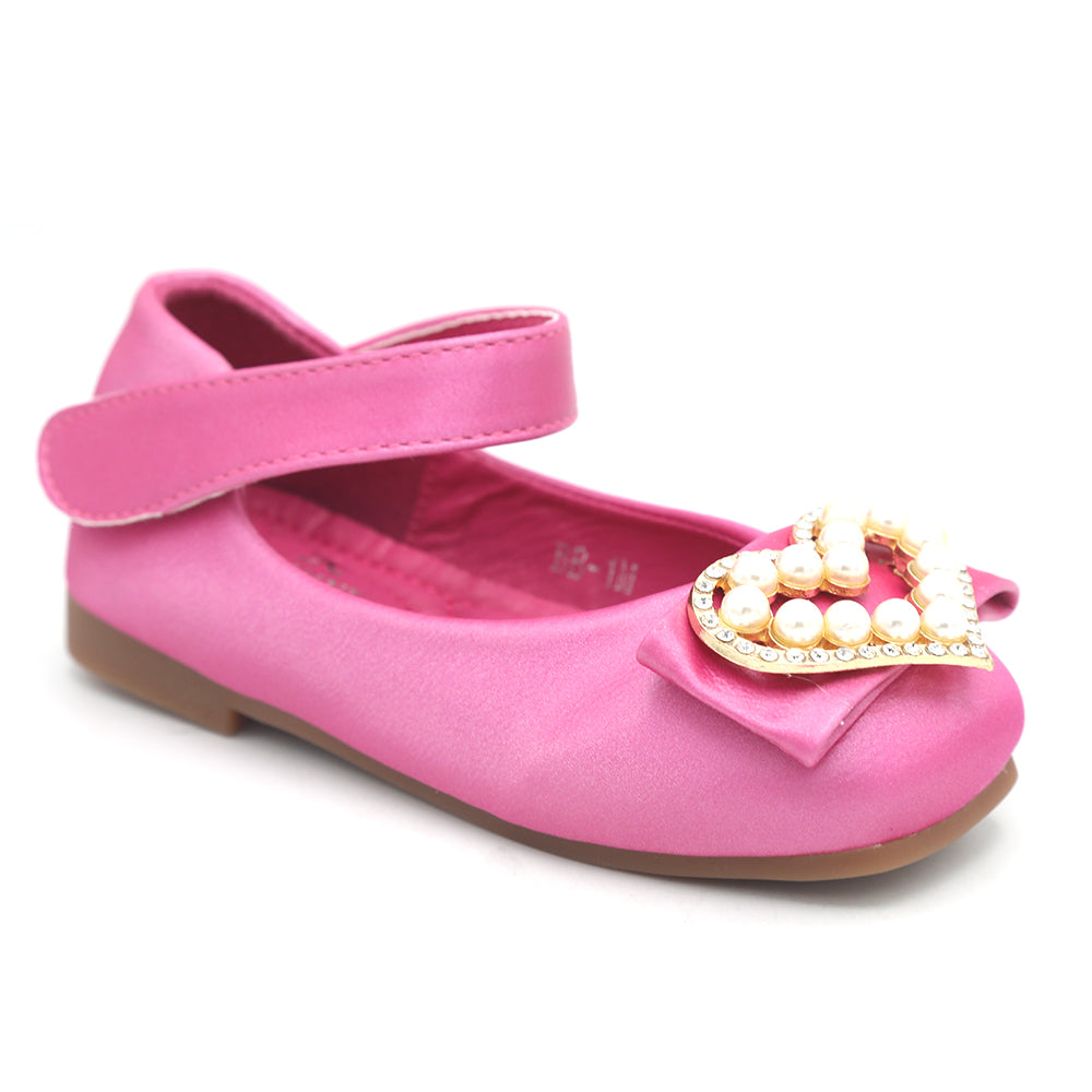 Girls Pumps BB-1S - Peach, Kids, Pump, Chase Value, Chase Value