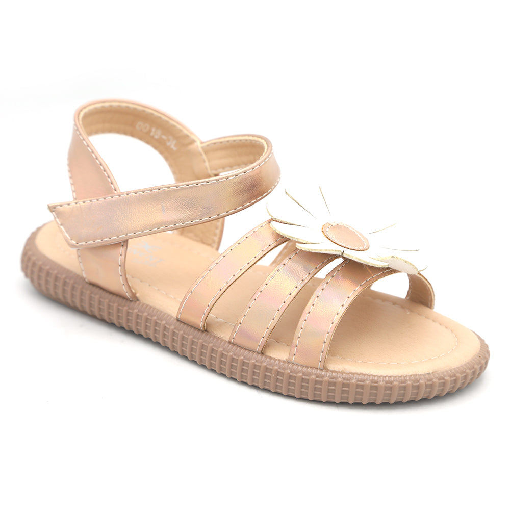 Girls Sandal - Golden, Kids, Girls Sandals, Eminent, Chase Value