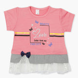 Girls Knitted Tops - Pink, Girls Tops, Chase Value, Chase Value