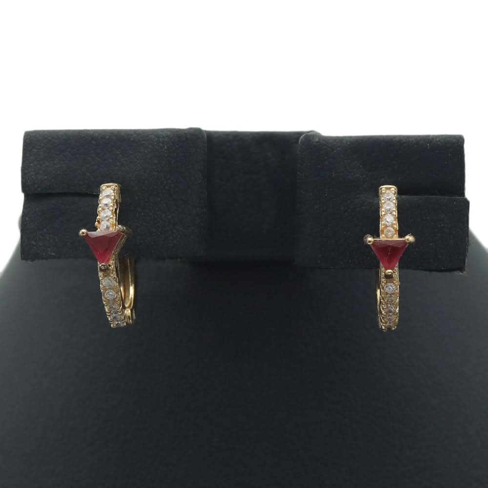 Womens Ear Bali - E - Maroon, Women, Earrings & Tops, Chase Value, Chase Value