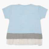 Girls Knitted Tops - Blue, Girls Tops, Chase Value, Chase Value