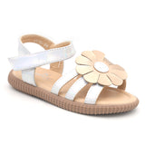 Girls Sandal - Silver, Kids, Girls Sandals, Eminent, Chase Value