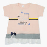 Girls Knitted Tops - Peach, Girls Tops, Chase Value, Chase Value