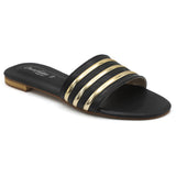 Women's Slipper - Black, Women, Slippers, Chase Value, Chase Value