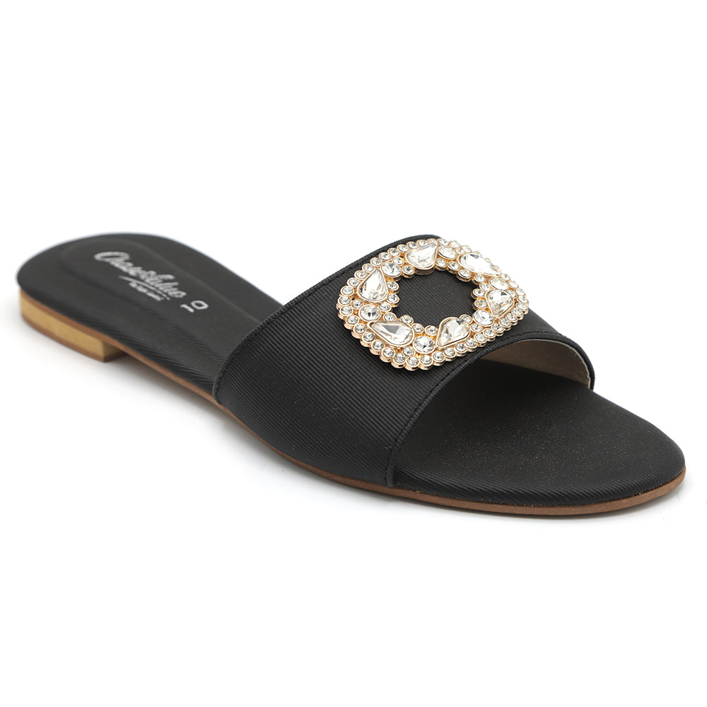 Women's Slipper - Black, Women, Slippers, Chase Value, Chase Value