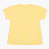 Girls Knitted Tops - Yellow, Girls Tops, Chase Value, Chase Value