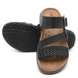 Men's Slipper - Black, Men, Slippers, Chase Value, Chase Value