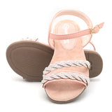 Girls Sandal 368-3M - Pink, Kids, Girls Sandals, Chase Value, Chase Value