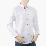 Men's Casual Shirt - White, Men's Shirts, Chase Value, Chase Value