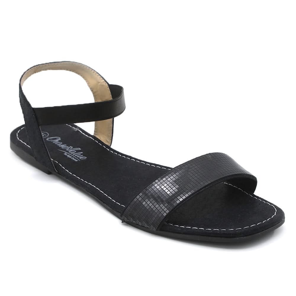 Women's Sandal - Black, Women, Sandals, Chase Value, Chase Value