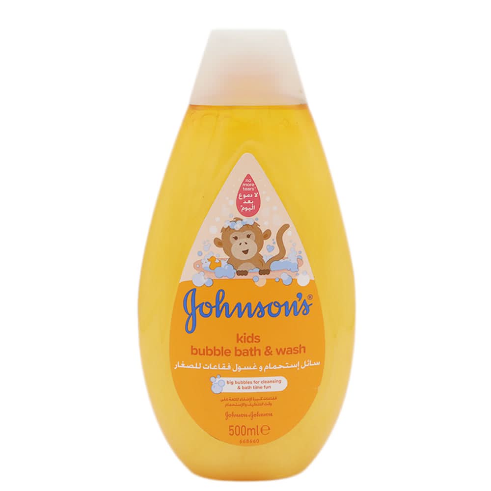 Johnson's Kids Bubble Bath & Wash 500ml, Kids, Bath Accessories, Johnson, Chase Value